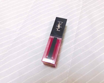 ルージュ ピュールクチュール ヴェルニ ウォーターステイン/YVES SAINT LAURENT BEAUTE/口紅を使ったクチコミ(1枚目)