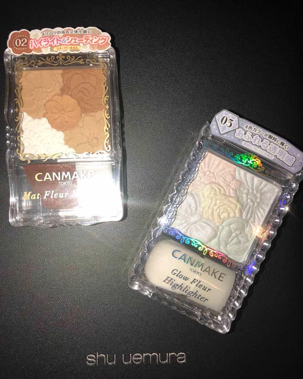 グロウフルールハイライター/キャンメイク/パウダーハイライトを使ったクチコミ(1枚目)