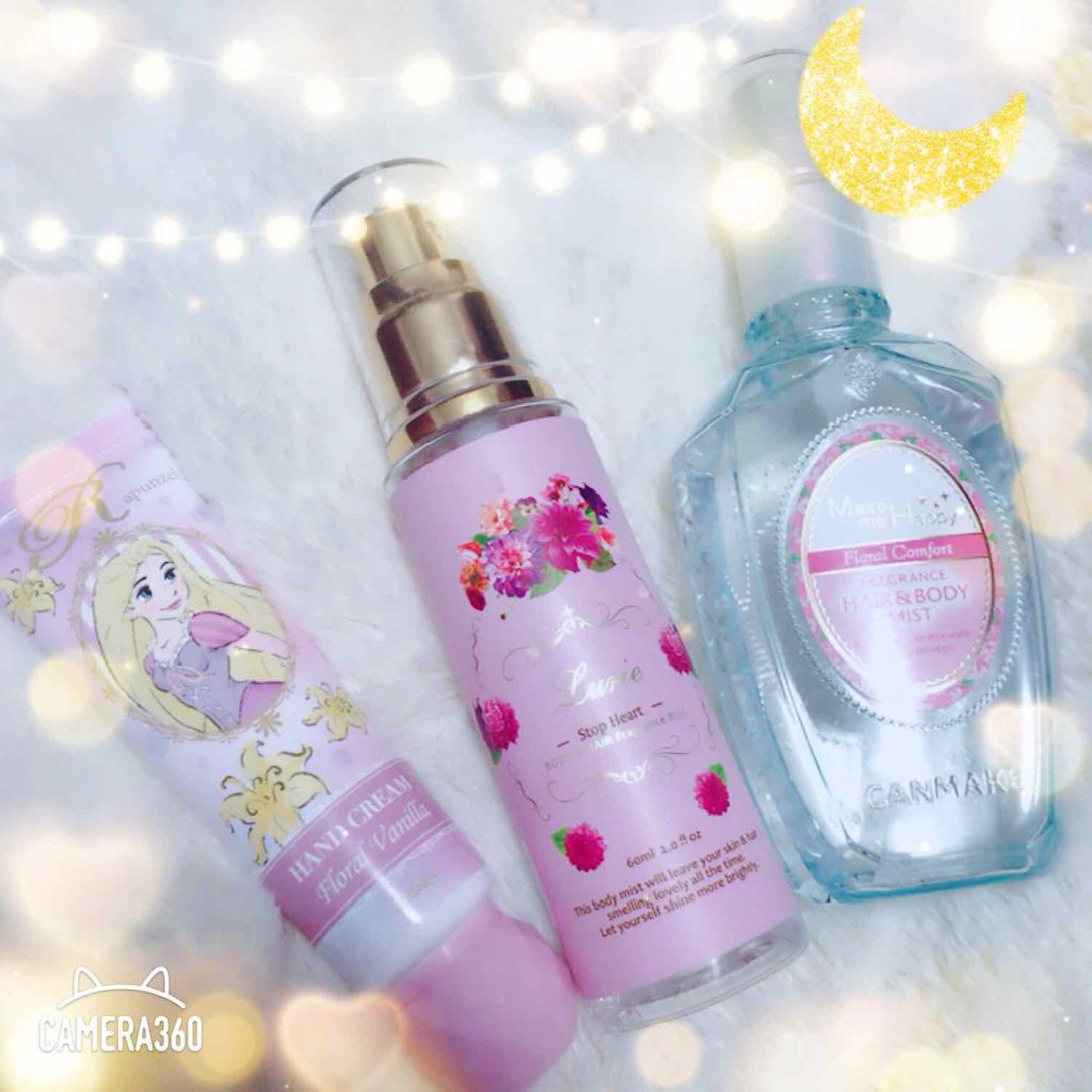 メイクミーハッピー フレグランスボディミスト/キャンメイク/ボディローションを使ったクチコミ(1枚目)