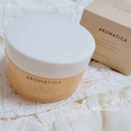 グロービタグットナイトクリーム/AROMATICA/フェイスクリームを使ったクチコミ(8枚目)