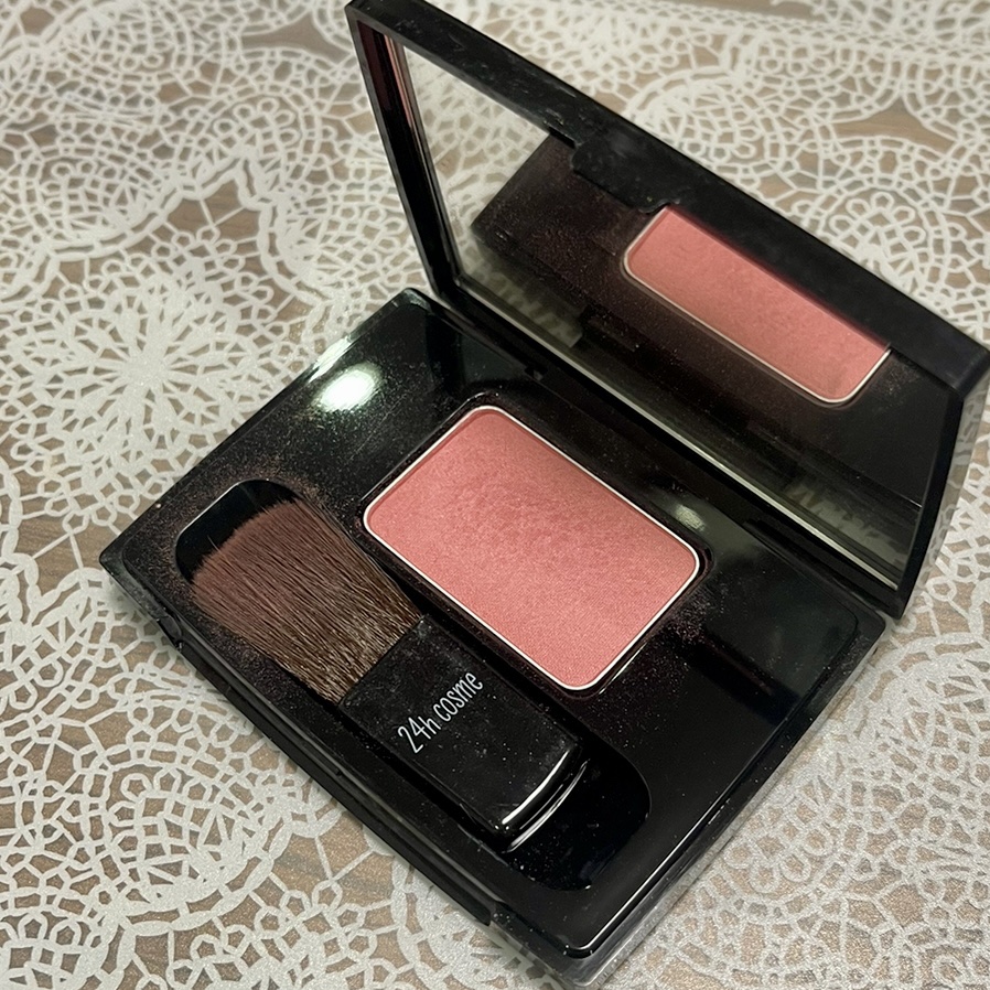 24  ミネラルパウダーチーク 02 ピュアピンク/24h cosme/パウダーチークを使ったクチコミ（2枚目）