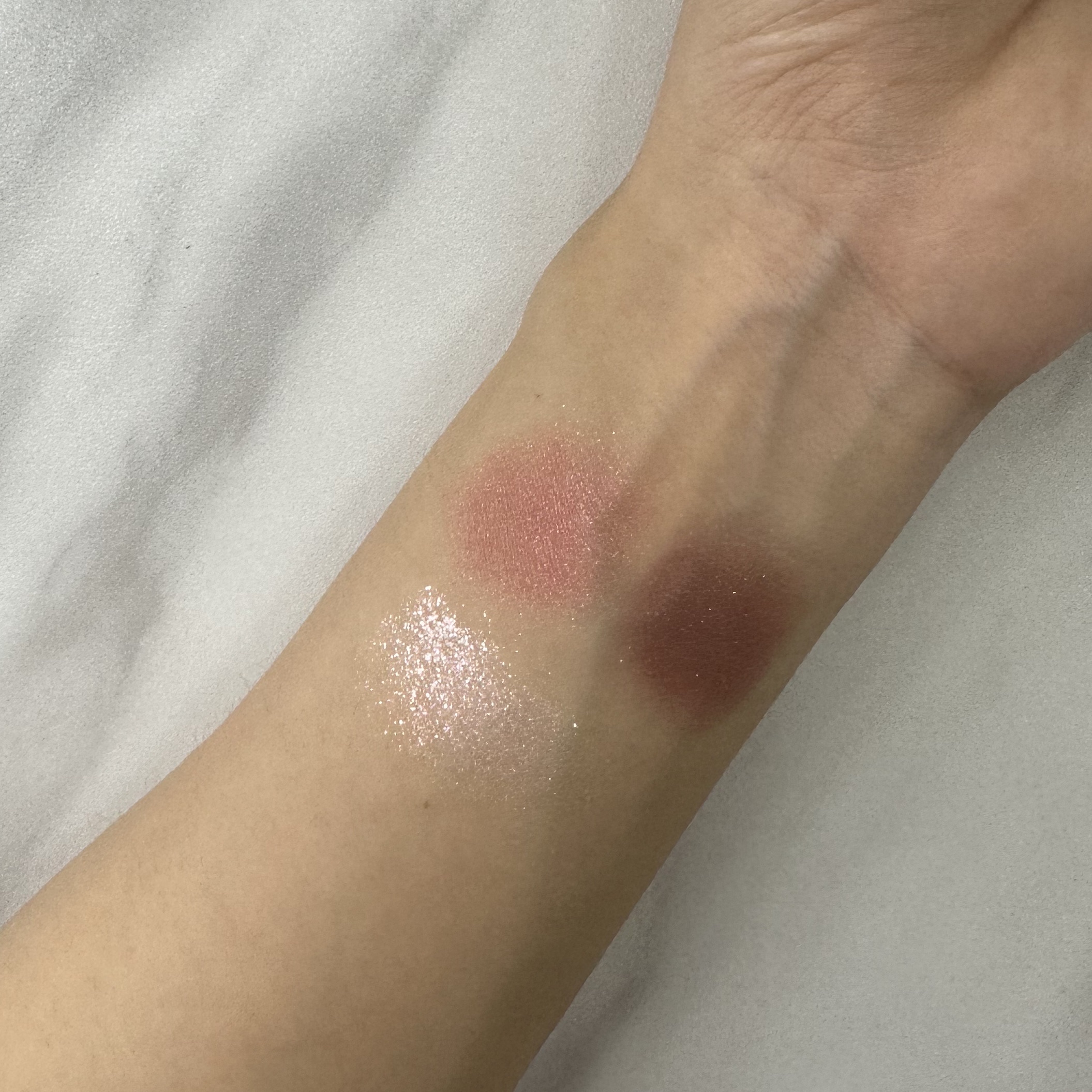 ジューシーピュアアイズ 14 テンダーフラワー/キャンメイク/アイシャドウパレットを使ったクチコミ（3枚目）