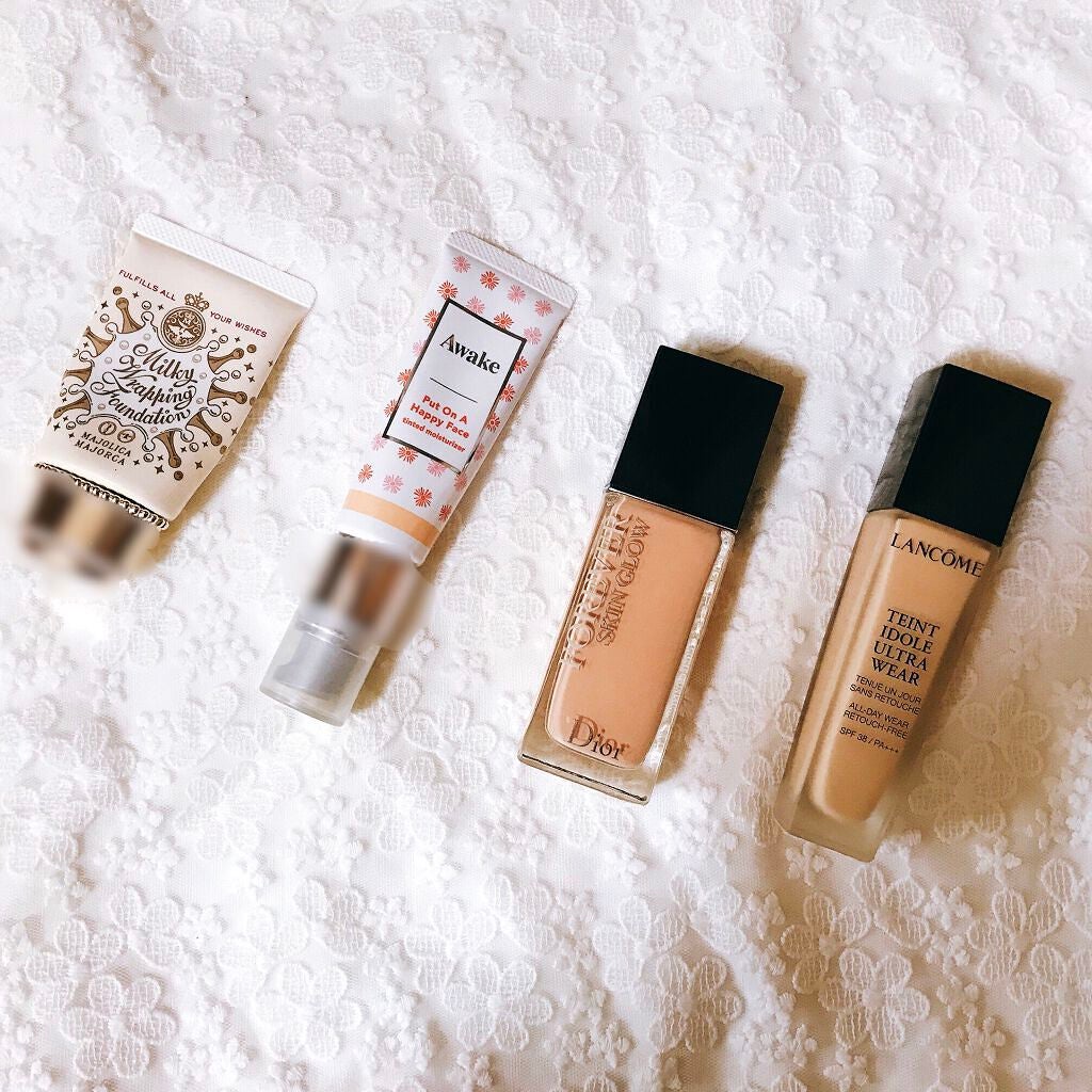 プットオンアハッピーフェイス ティンティド モイスチュアライザー/Awake/CCクリームを使ったクチコミ(1枚目)