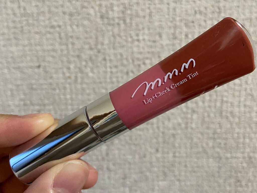 リップ+チーク クリームティント/m.m.m/口紅を使ったクチコミ(2枚目)