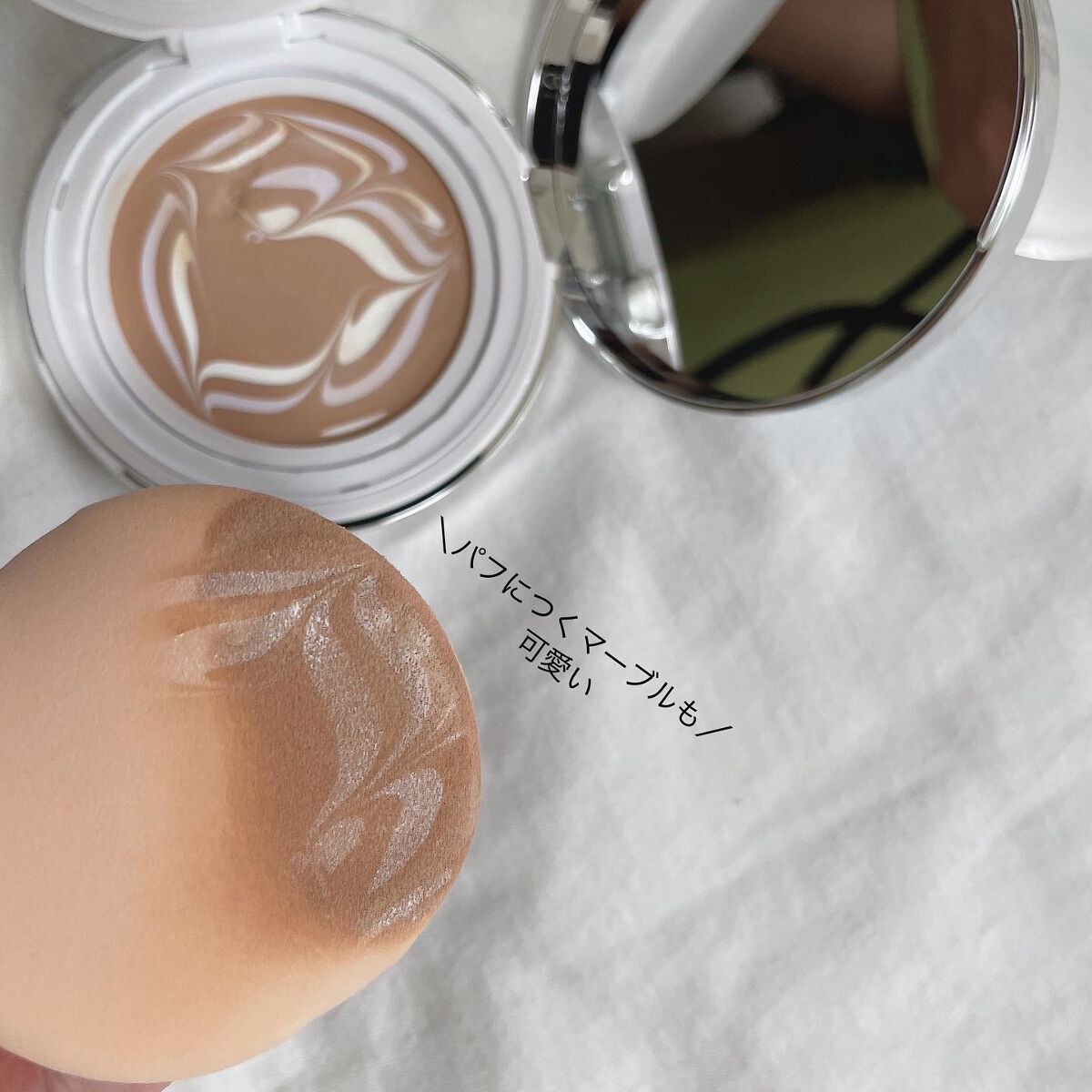 ダブル セラム バーム ファンデーション/Dr.Althea/クリーム・エマルジョンファンデーションを使ったクチコミ(5枚目)