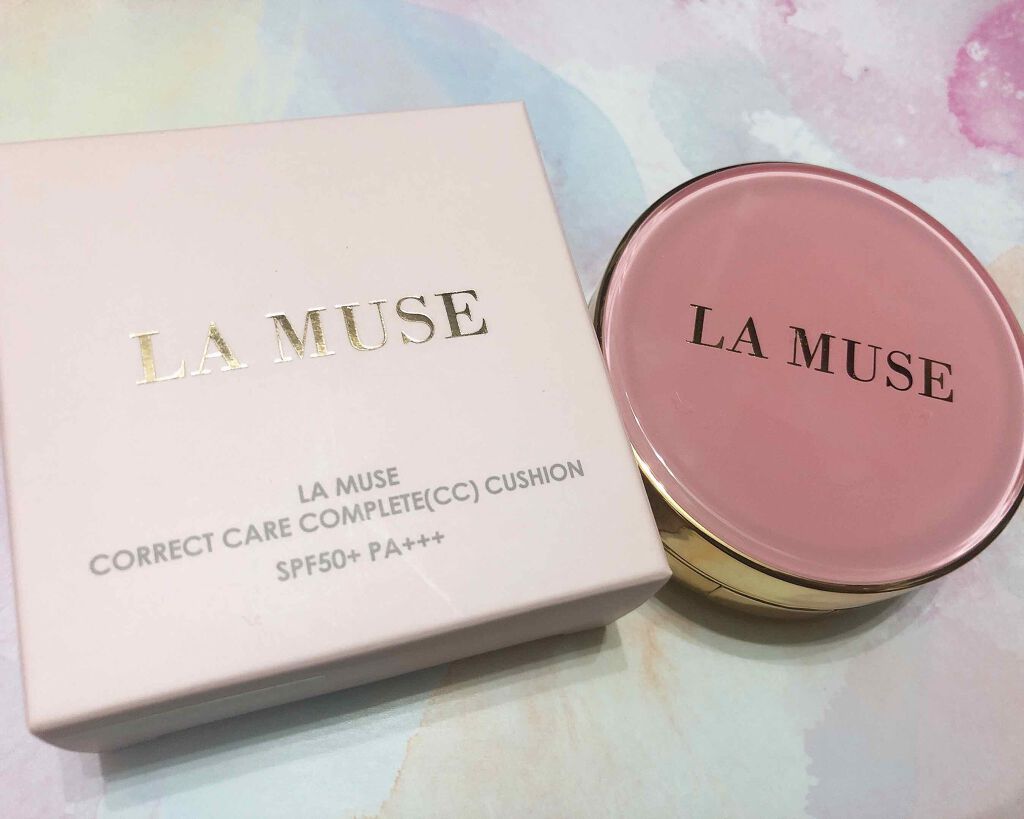 CORRECT CARE COMPLETE CC CUSHION/ラミューズ/クッションファンデーションを使ったクチコミ(1枚目)