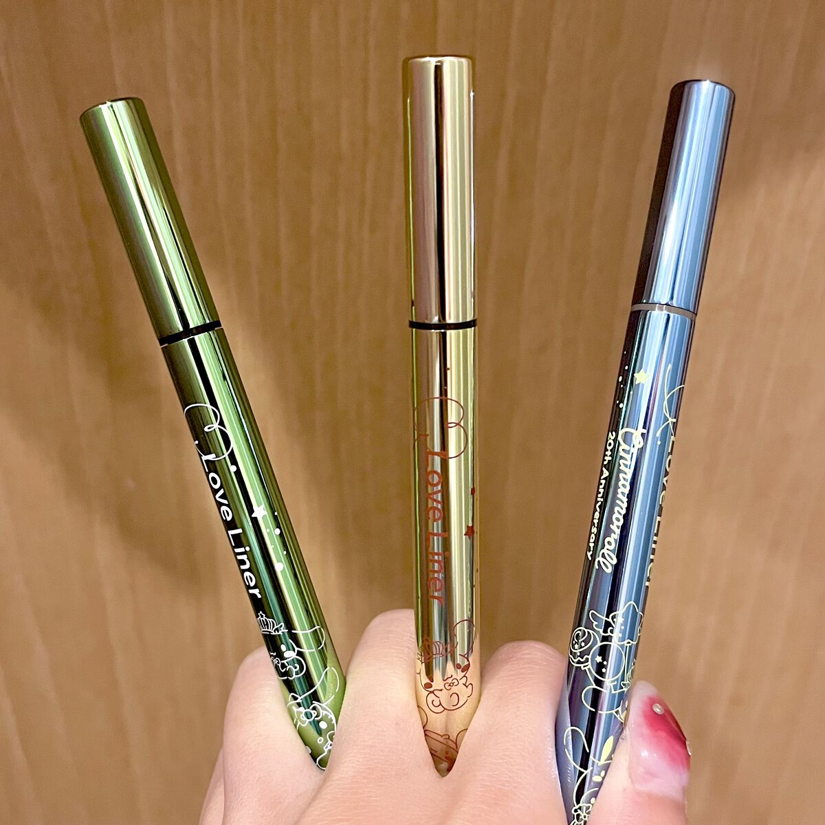 リキッドアイライナーR4 ブラウン（サンリオキャラクターズ限定デザイン）/ラブ・ライナー/リキッドアイライナーを使ったクチコミ（3枚目）