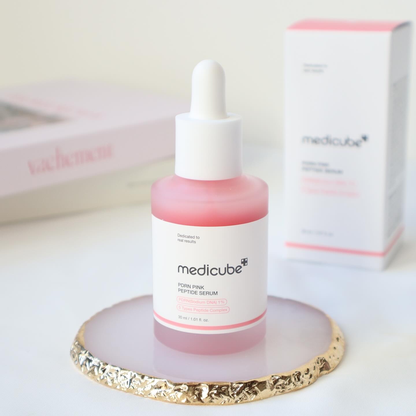 PDRNピンクアンプル PDRN 10,000ppm配合/MEDICUBE/美容液を使ったクチコミ（1枚目）