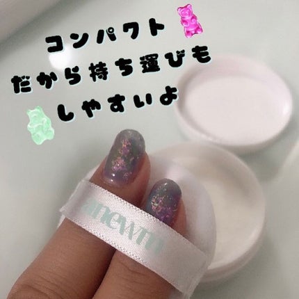 アニューム セバム コントロール パウダー/saat insight/ルースパウダーを使ったクチコミ(2枚目)