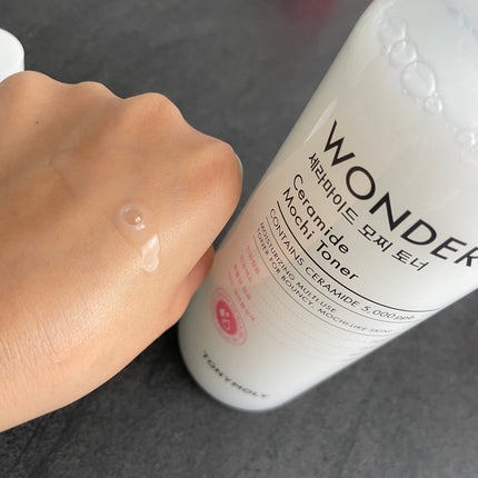 Wonder Ceramide Mochi Toner(トニーモリーワンダーCモチトナー)/TONYMOLY/化粧水を使ったクチコミ(1枚目)