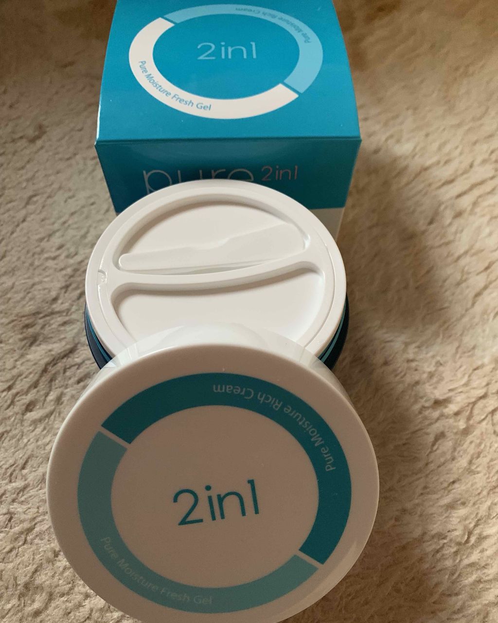 2in1 fresh gel/It's skin/フェイスクリームを使ったクチコミ（2枚目）