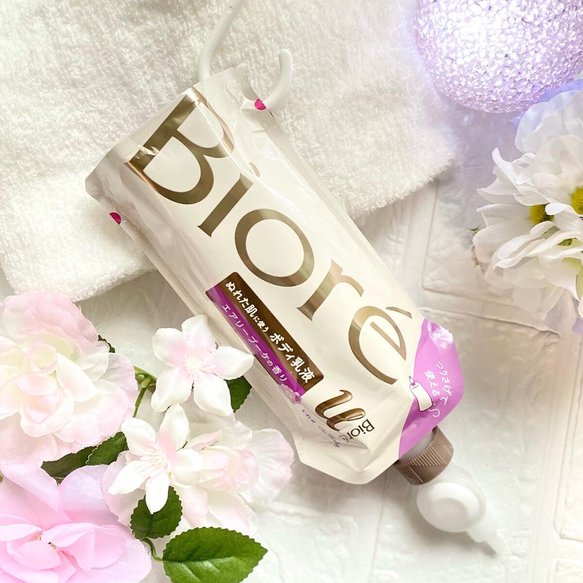 ザ ボディ ぬれた肌に使うボディ乳液 エアリーブーケの香り/ビオレu/ボディミルクを使ったクチコミ（1枚目）