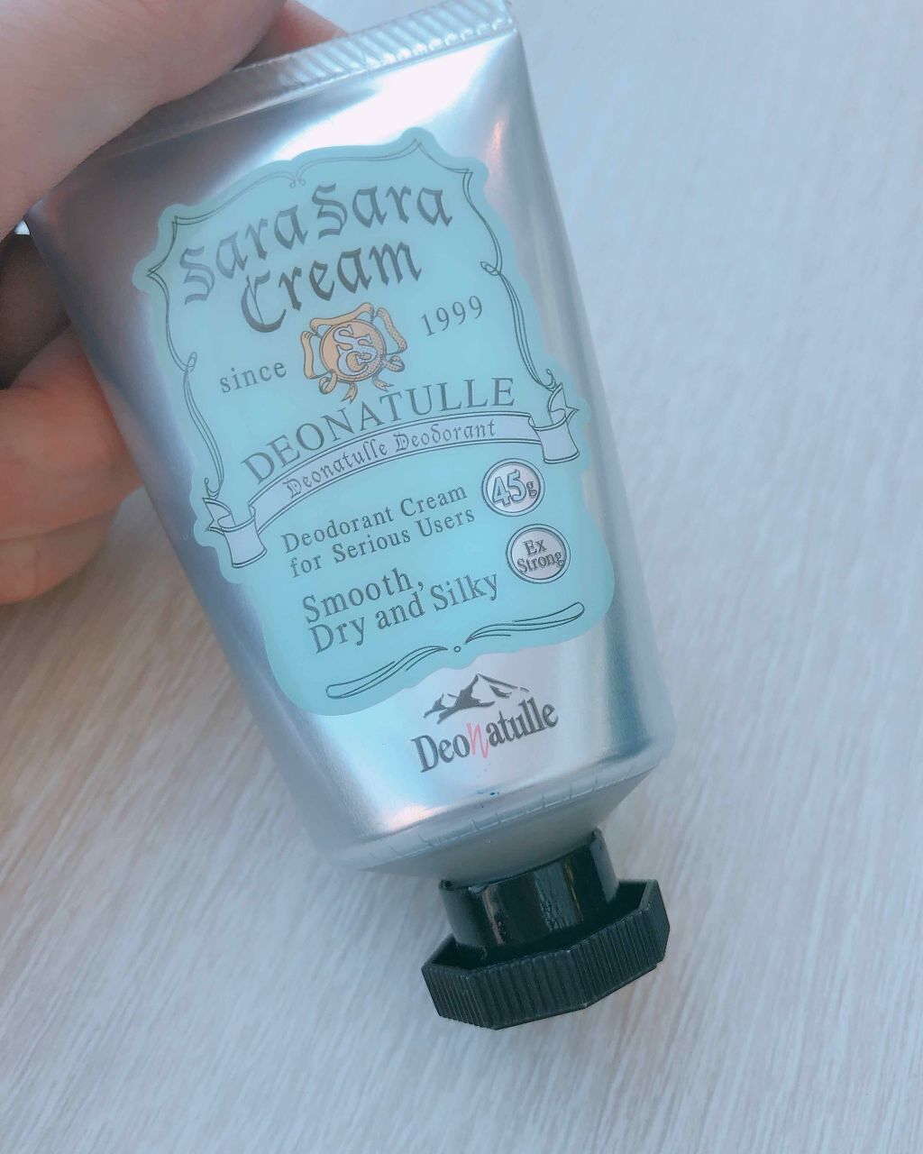 さらさらクリーム/デオナチュレ/デオドラント・制汗剤を使ったクチコミ（1枚目）