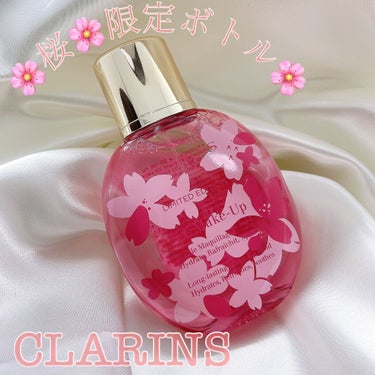 フィックス メイクアップ サクラ/CLARINS/ミスト状化粧水を使ったクチコミ（1枚目）