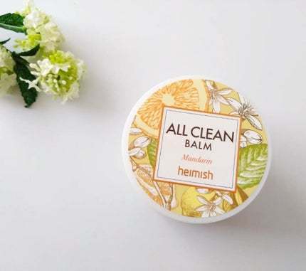 オールクリーンバーム マンダリン/heimish/クレンジングバームを使ったクチコミ(1枚目)
