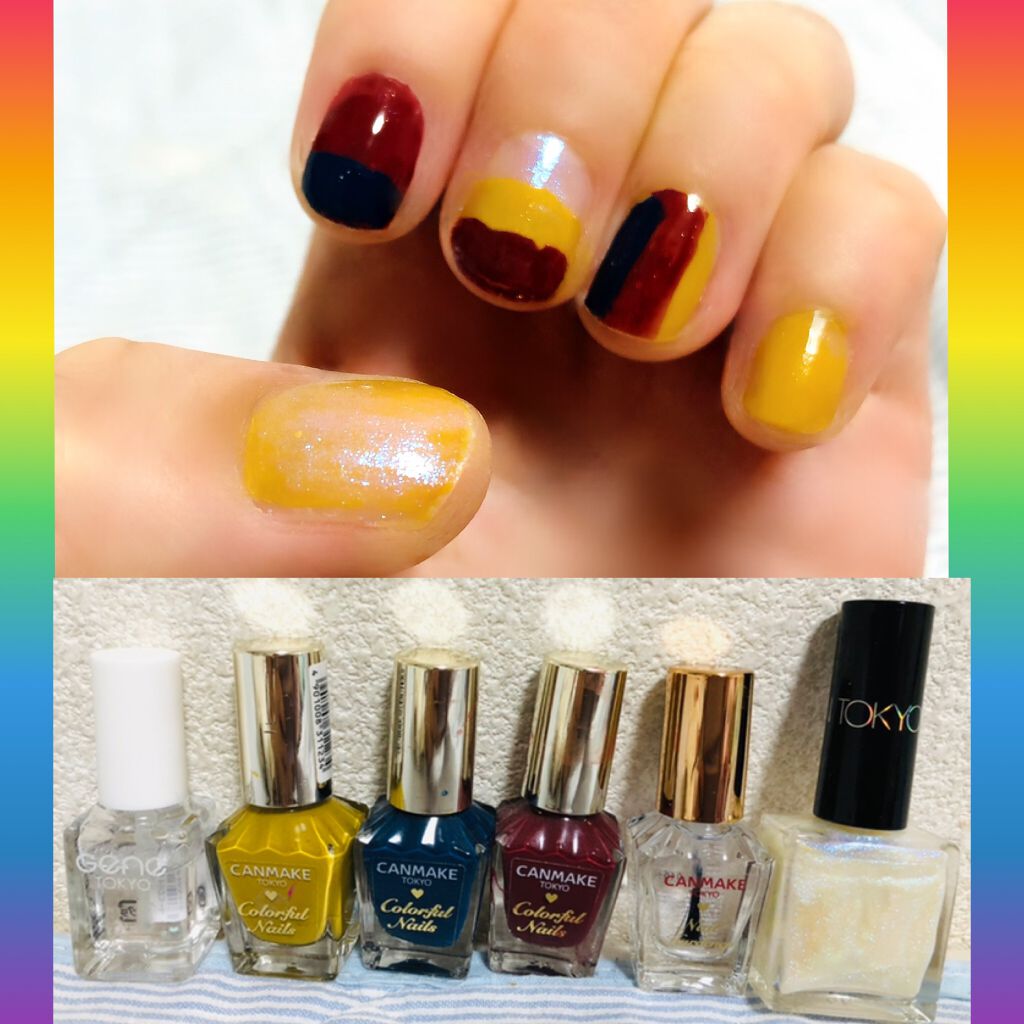 gene TOKYO ネイル/DAISO/マニキュアを使ったクチコミ（1枚目）