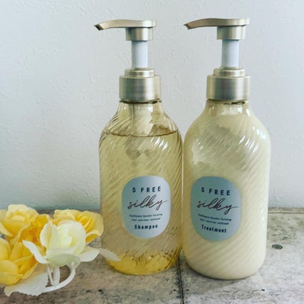 シャンプー シルキースムース/トリートメント シルキースムース /S FREE/市販シャンプーを使ったクチコミ(1枚目)