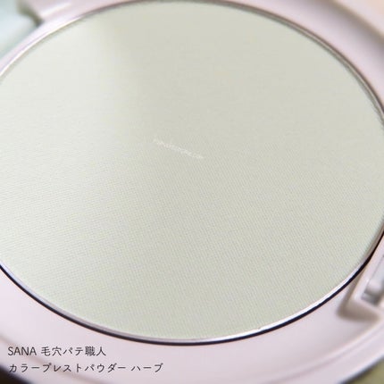 カラープレストパウダー ハーブ/毛穴パテ職人/プレストパウダーを使ったクチコミ(4枚目)