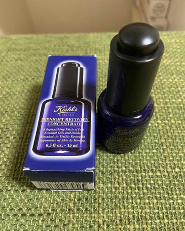 キールズ ミッドナイトボタニカル コンセントレート 15ml/Kiehl's/フェイスオイルを使ったクチコミ（1枚目）