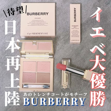 試してみた】コンプリートアイパレット BURBERRYのリアルな 試してみた】コンプリートアイパレット BURBERRYのリアルな