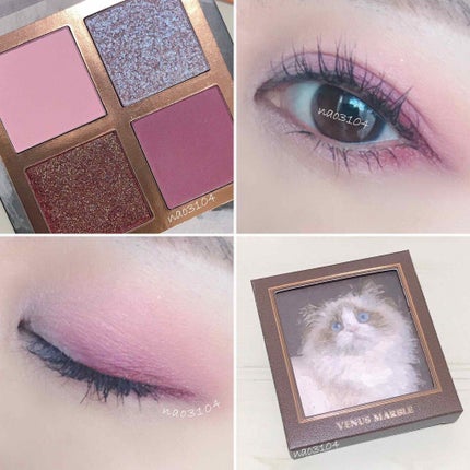 Venus Marble アイシャドウキャットシリーズ/Venus Marble/アイシャドウパレットを使ったクチコミ(1枚目)