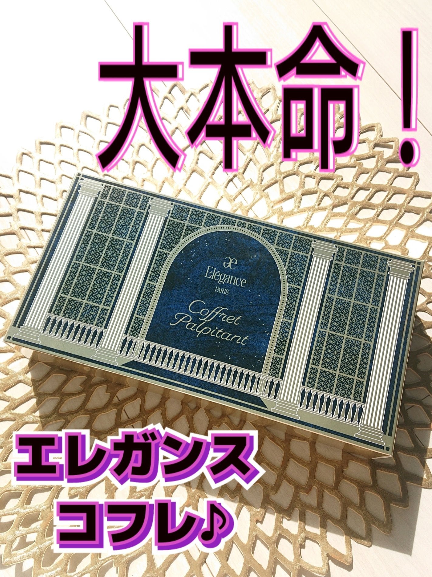 エレガンス コフレ パルピタン/Elégance/メイクアップキットを使ったクチコミ(1枚目)