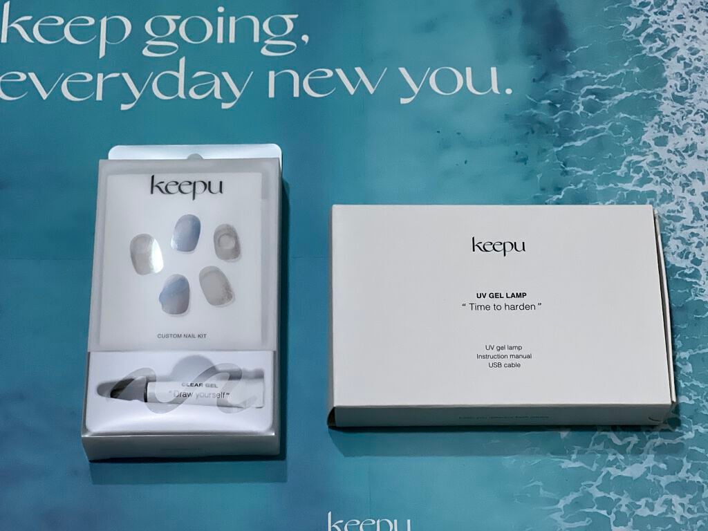 セルフカスタム ネイルシール/KEEPU/ネイルシールを使ったクチコミ(2枚目)