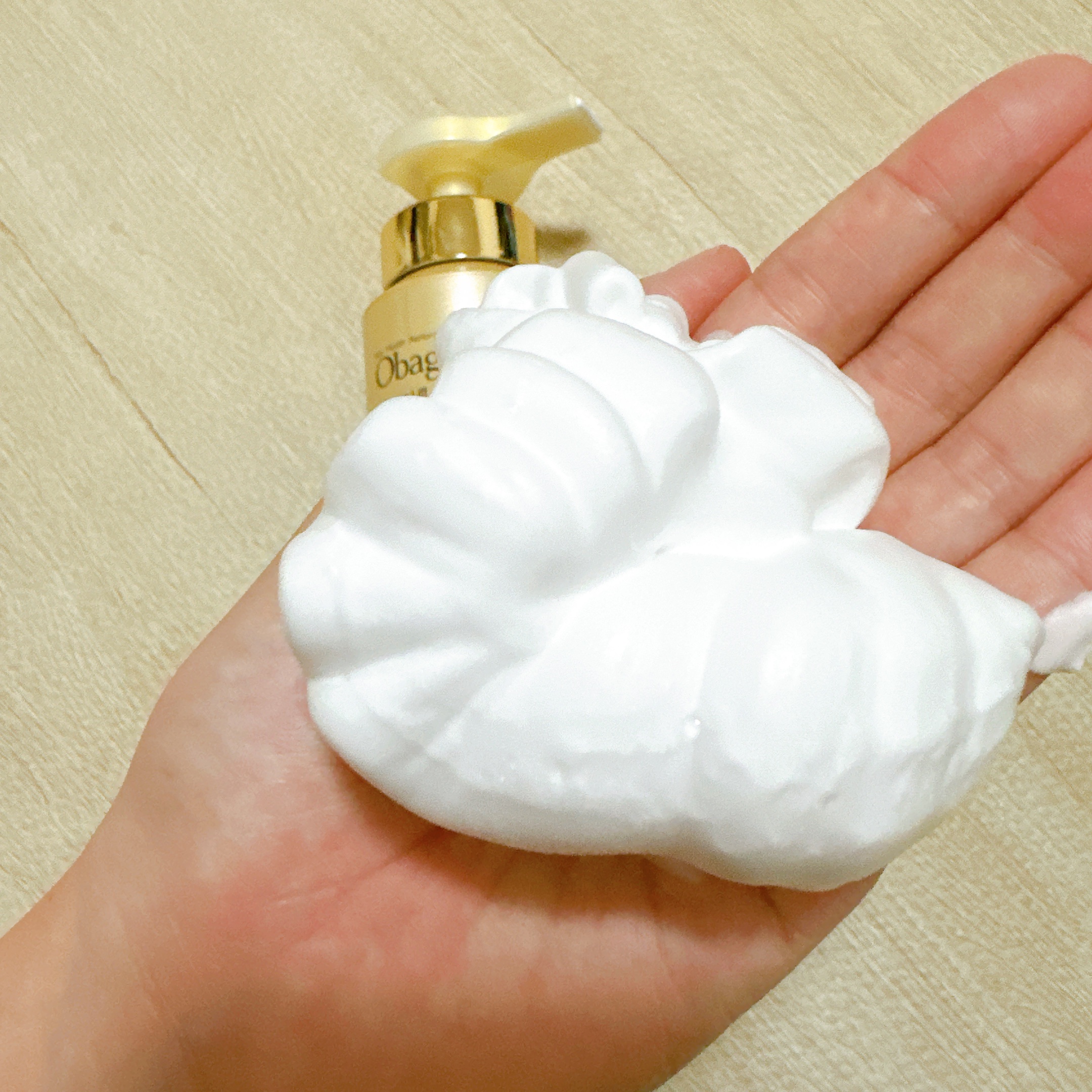 オバジX フレームリフトムースウォッシュ/オバジ/泡洗顔を使ったクチコミ（3枚目）