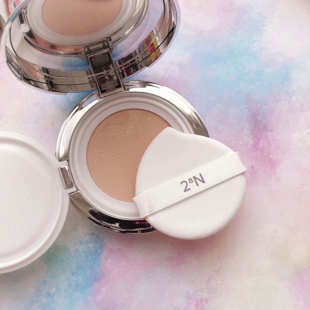 グリーミングテンションパクト/2aN/クリーム・エマルジョンファンデーションを使ったクチコミ(3枚目)