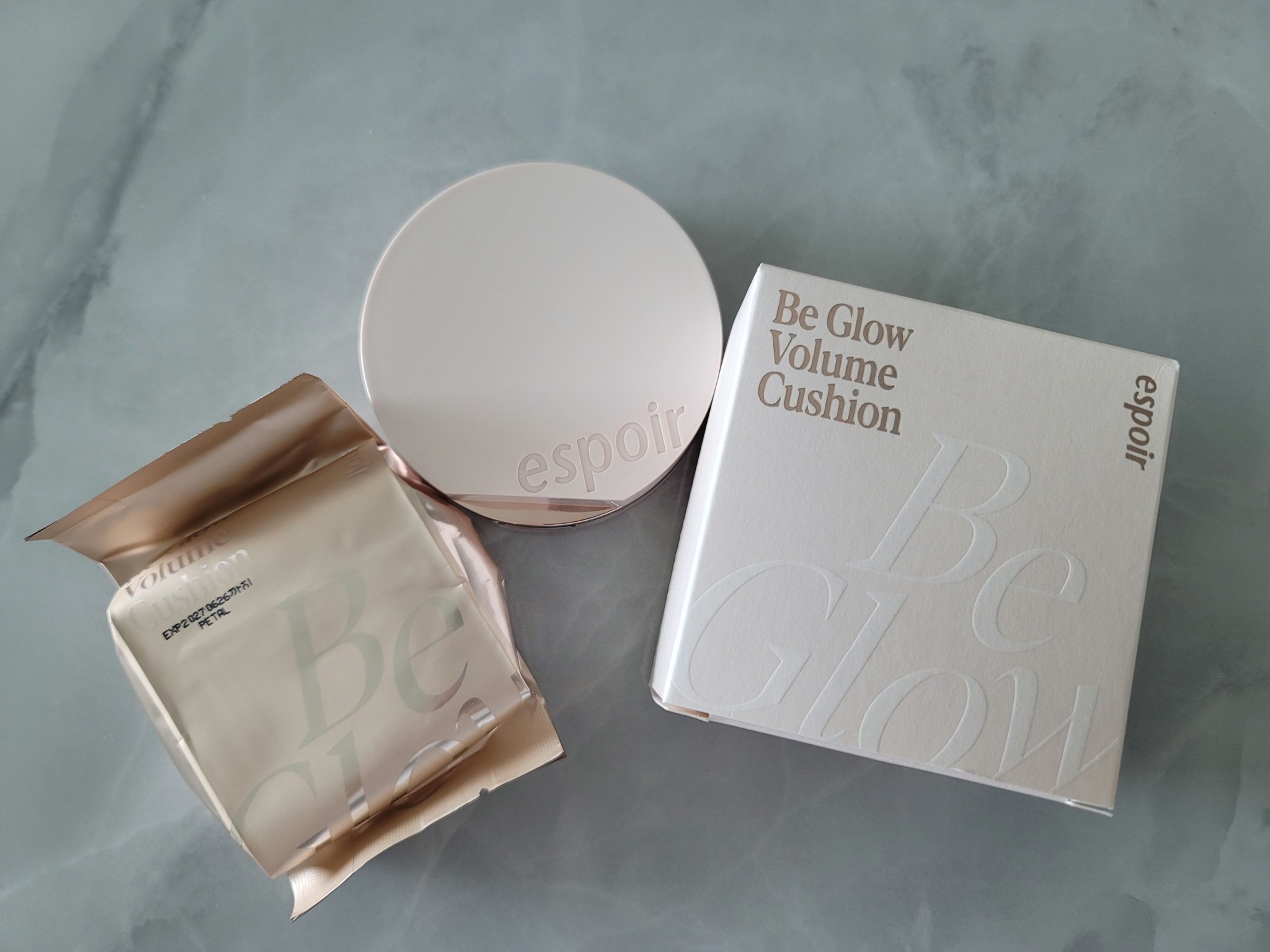 エスポア ビーグロー ボリュームクッション 22 ペタル/espoir/クッションファンデーションを使ったクチコミ（1枚目）