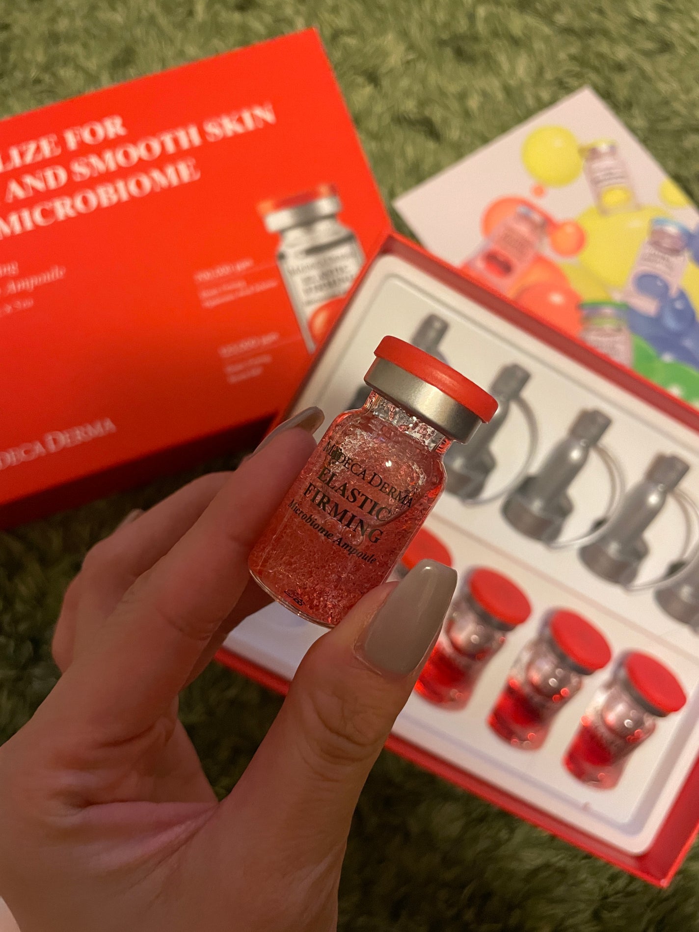 エラスティックファーミング マイクロバイオームアンプル/マデカダーマ/美容液を使ったクチコミ(3枚目)