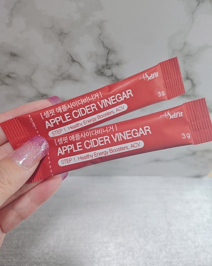 アップルサイダービネガー ダイエットデトックス血糖値ケアA.C.V/SELFIT /美容サプリメントを使ったクチコミ(2枚目)