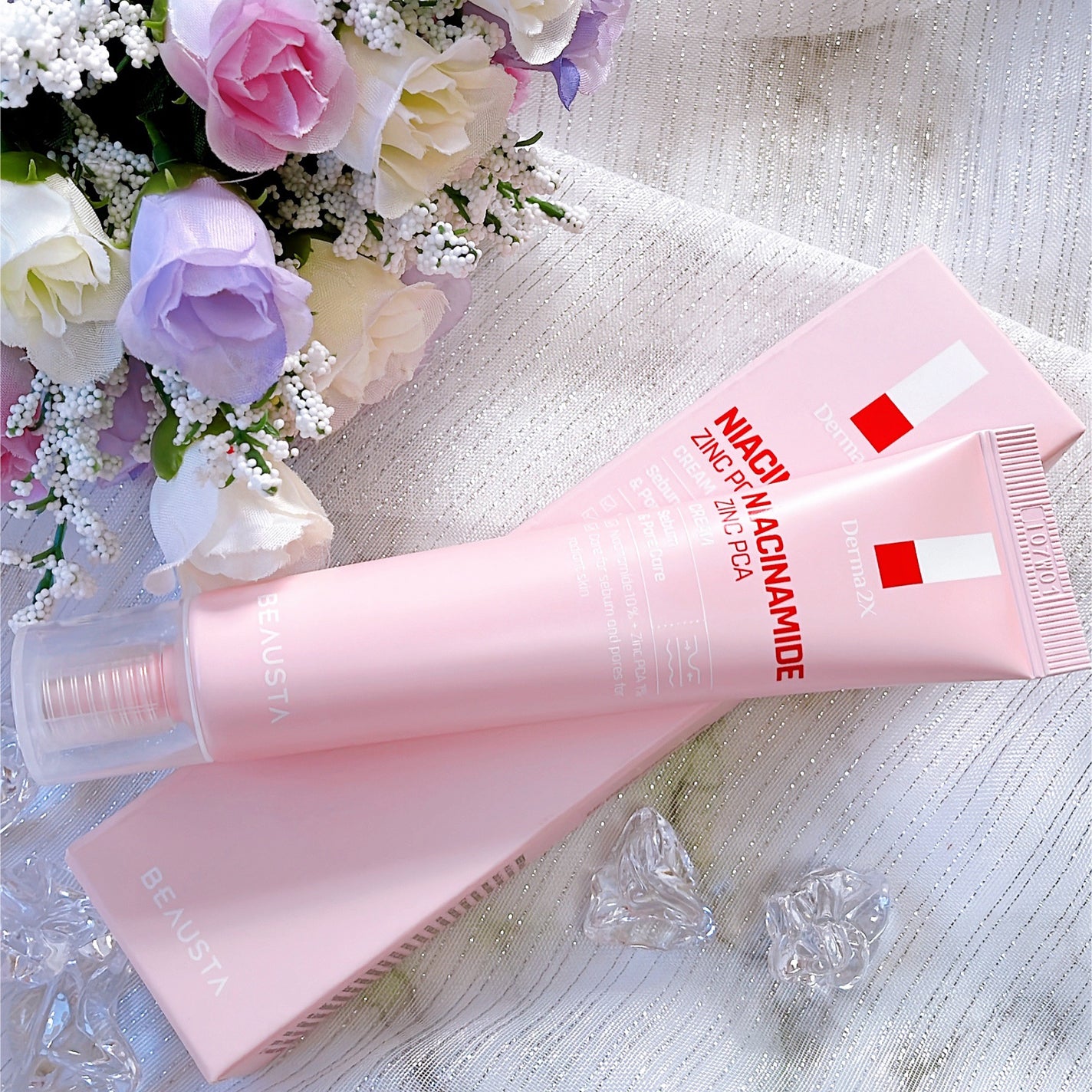 ダーマ2Xナイアシンアミド亜鉛PCAクリーム/BEAUSTA/フェイスクリームを使ったクチコミ(4枚目)