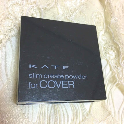 スリムクリエイトパウダー/KATE/プレストパウダーを使ったクチコミ(1枚目)