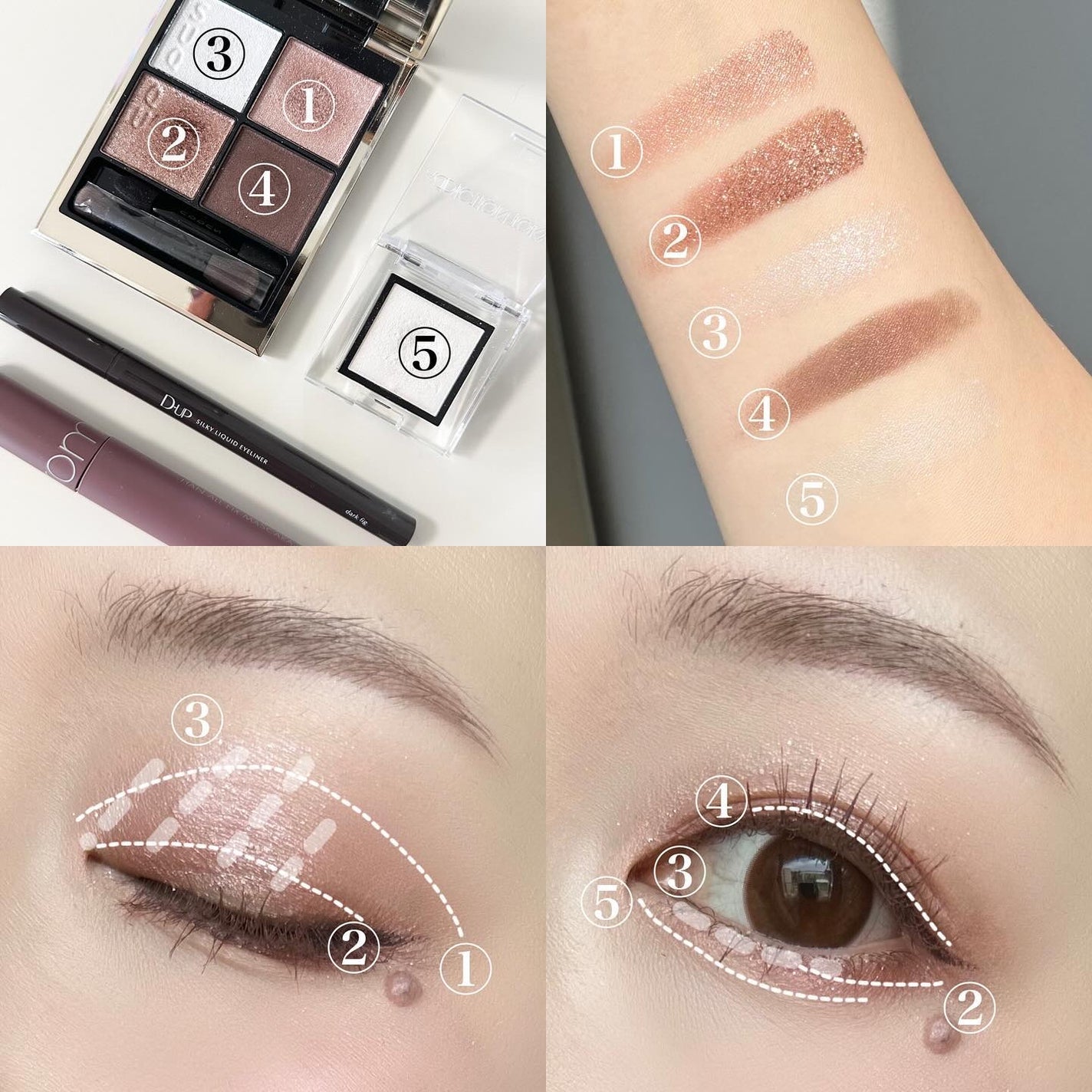 アディクション ザ アイシャドウ パール/ADDICTION/単色アイシャドウを使ったクチコミ(4枚目)