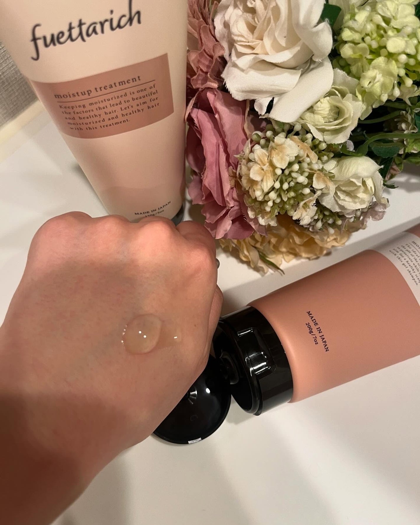 モイストアップ ジェル シャンプー/トリートメント/fuettarich (フエッタリッチ)/サロンシャンプーを使ったクチコミ(2枚目)