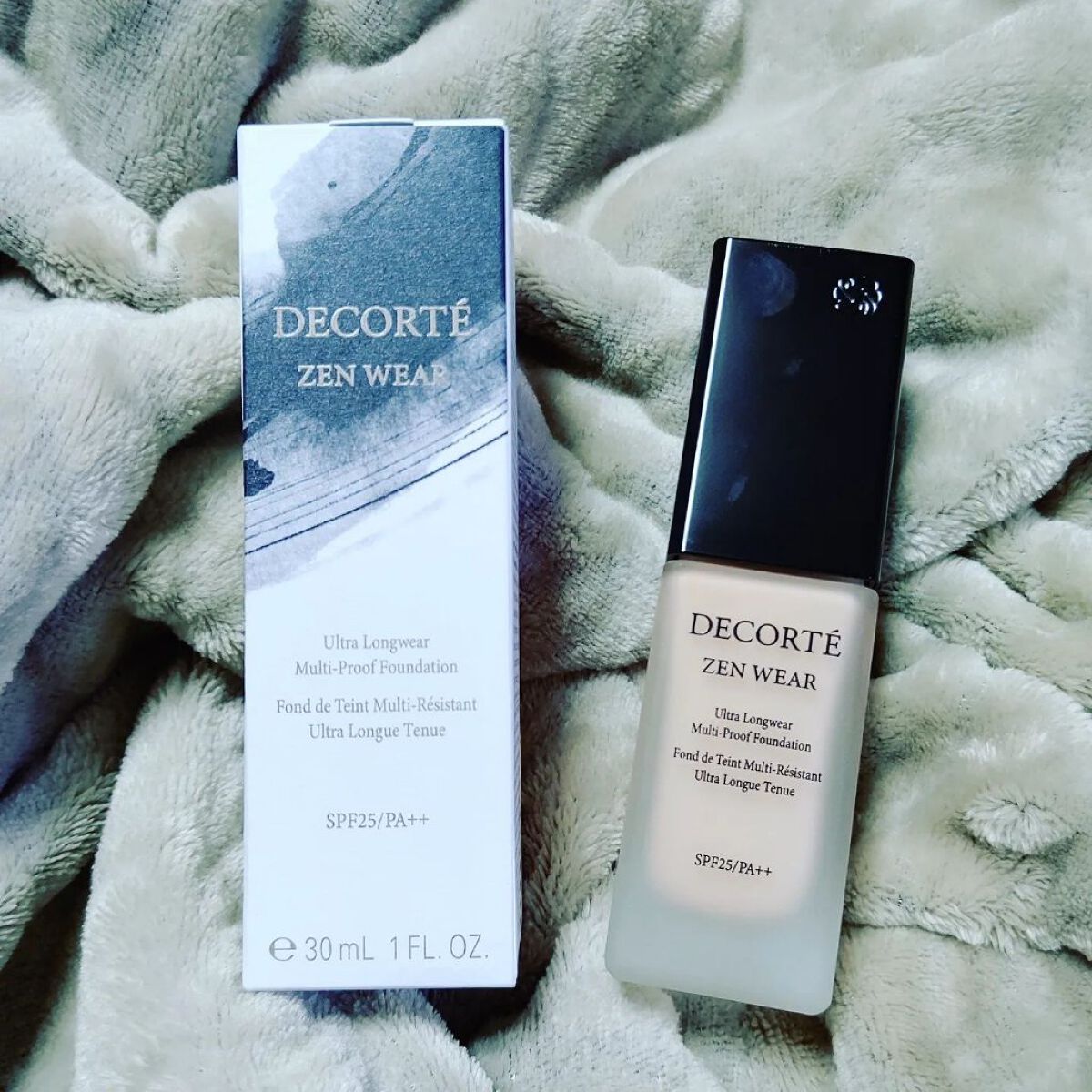 ゼン ウェア フルイド/DECORTÉ/リキッドファンデーションを使ったクチコミ（1枚目）