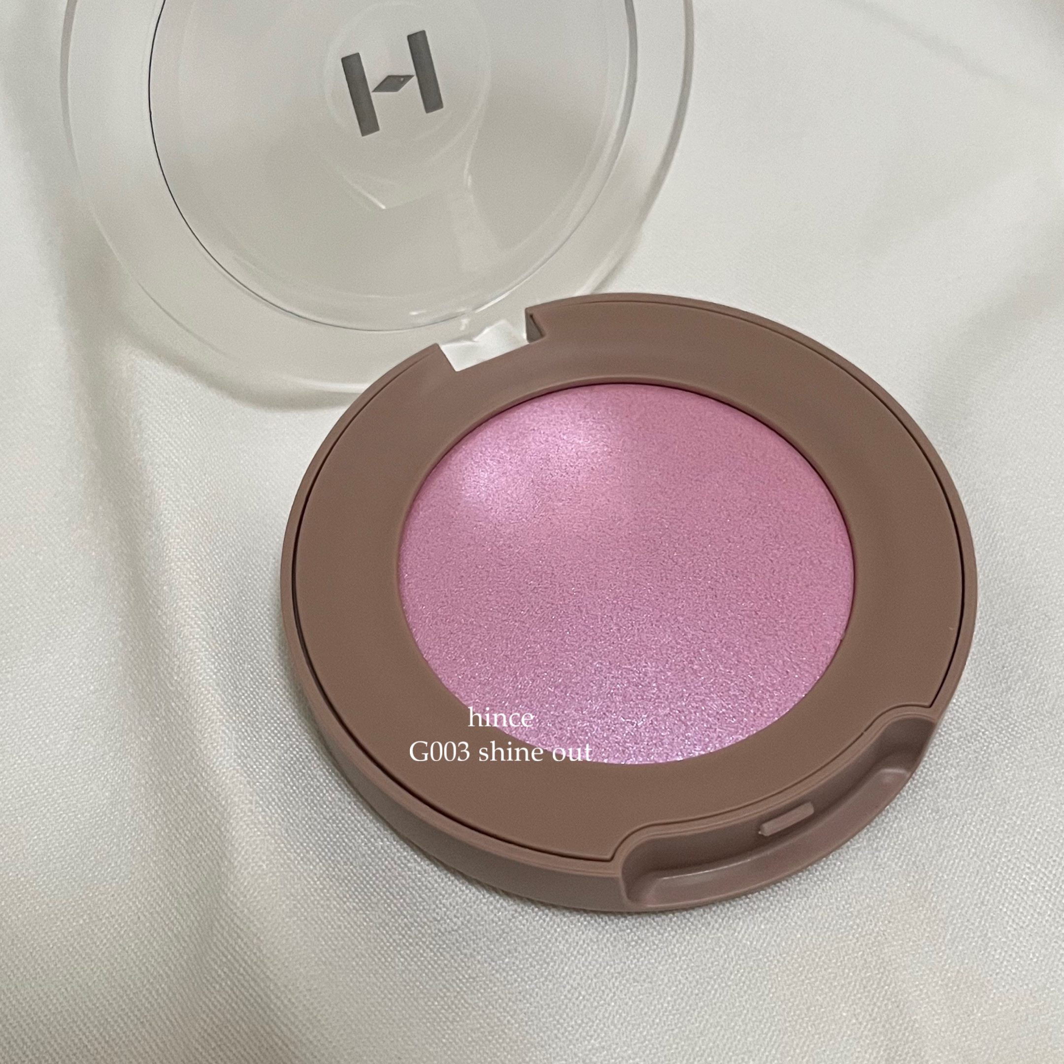 トゥルーディメンショングロウチーク/hince/パウダーチークを使ったクチコミ（2枚目）