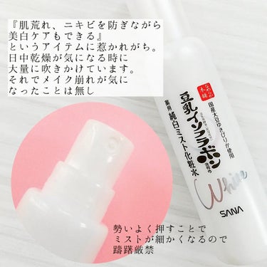 薬用美白ミスト化粧水/なめらか本舗/ミスト状化粧水を使ったクチコミ（4枚目）