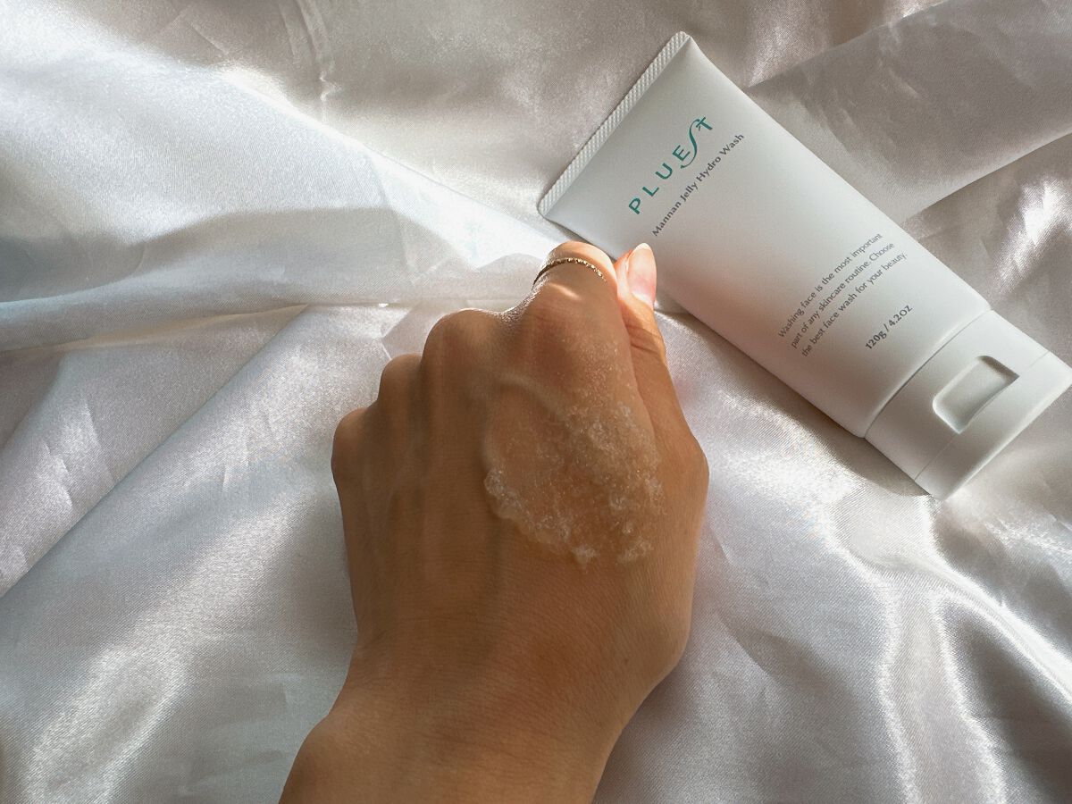 マンナンジェリーハイドロウォッシュ/PLUEST/洗顔料を使ったクチコミ（3枚目）
