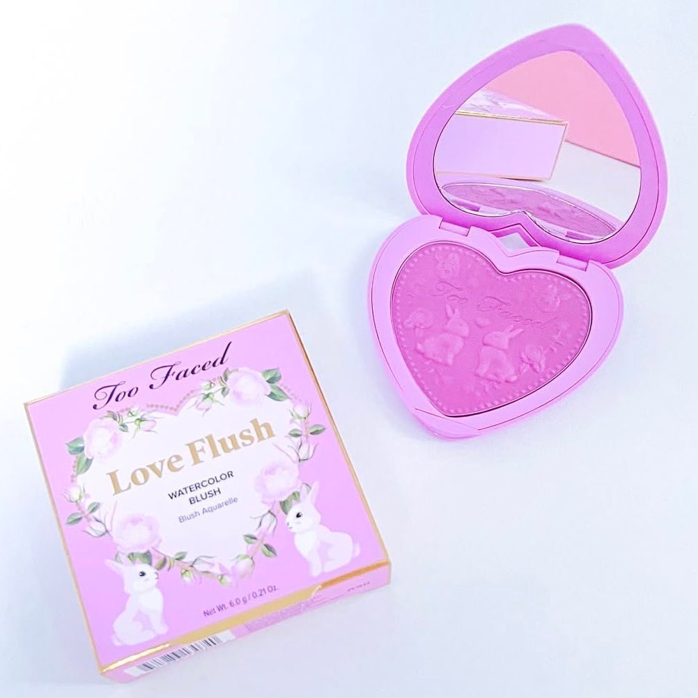ラブ フラッシュ ウォーターカラー ブラッシュ/Too Faced/パウダーチークを使ったクチコミ(1枚目)