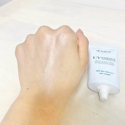 ダルバ ウォータフル エッセンス サンクリーム/ダルバ/日焼け止めクリームを使ったクチコミ(3枚目)