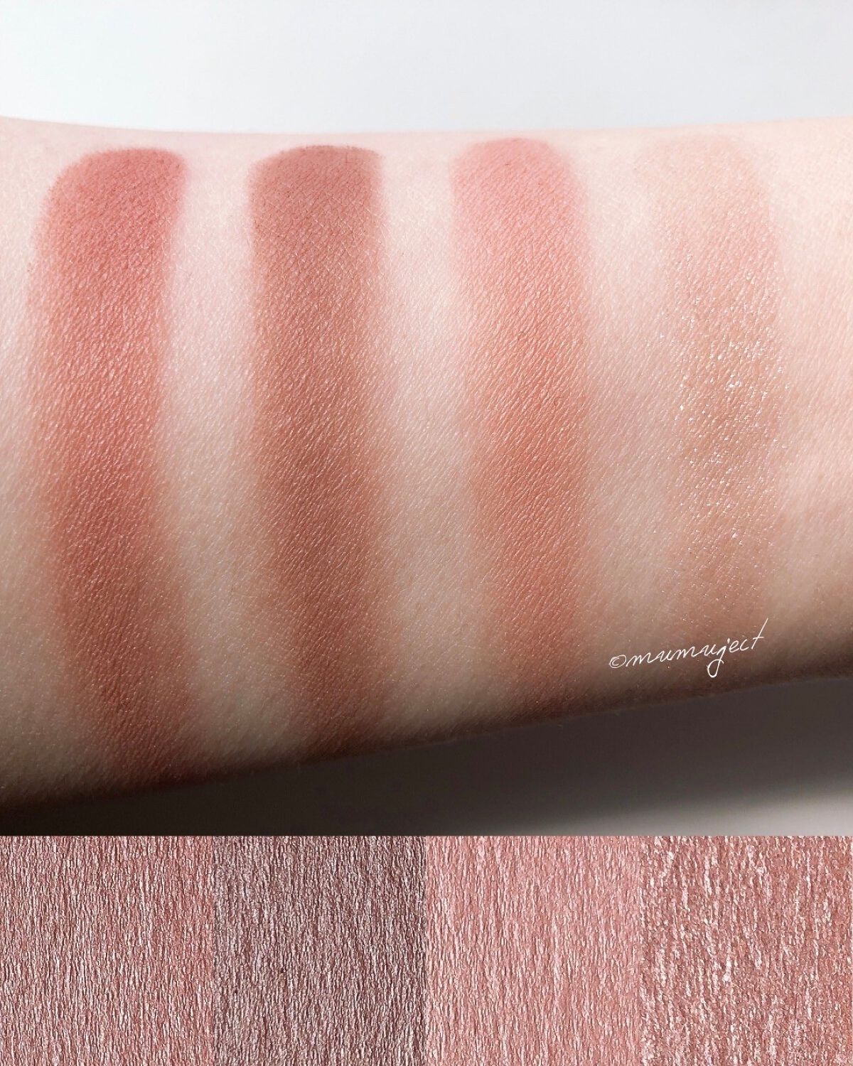 シルキースフレアイズ(マットタイプ)/キャンメイク/アイシャドウパレットを使ったクチコミ(5枚目)