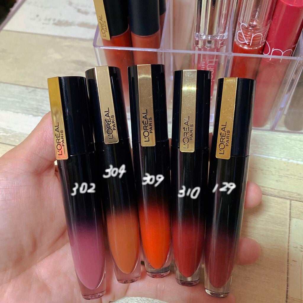 ブリリアントシグネチャー/ロレアル パリ/口紅を使ったクチコミ(1枚目)