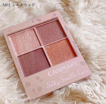 シルキースフレアイズ(マットタイプ)/キャンメイク/アイシャドウパレットを使ったクチコミ(4枚目)