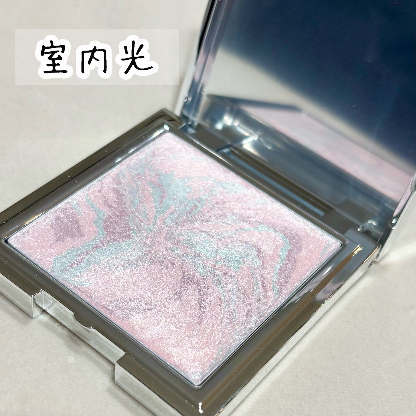 スキンルミナスハイライター/DEAR DAHLIA/パウダーハイライトを使ったクチコミ(4枚目)