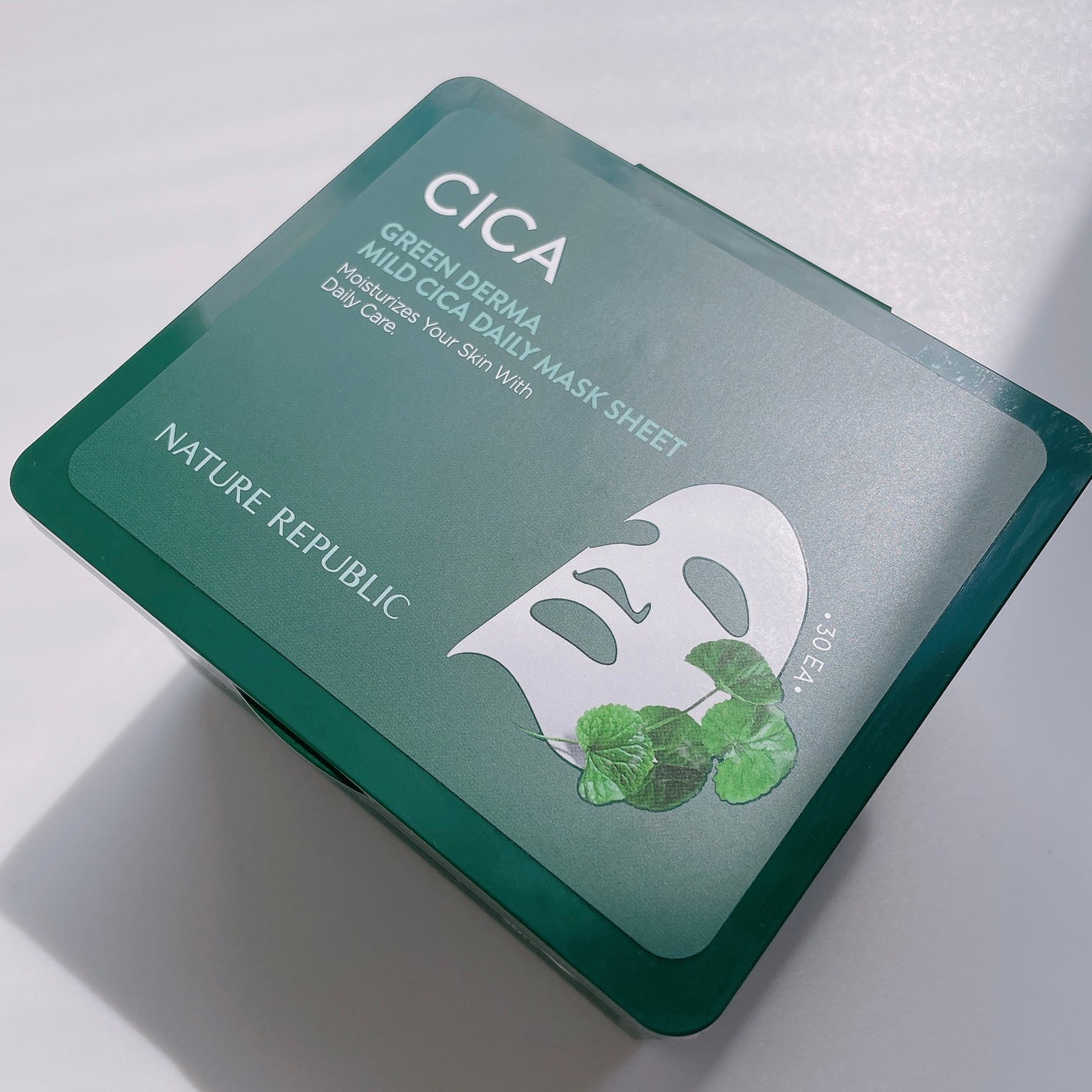 グリーンダーマCICA デイリーシートマスク/ネイチャーリパブリック/シートマスク・パックを使ったクチコミ(2枚目)