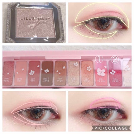 プレイカラー アイシャドウ/ETUDE/アイシャドウパレットを使ったクチコミ(2枚目)