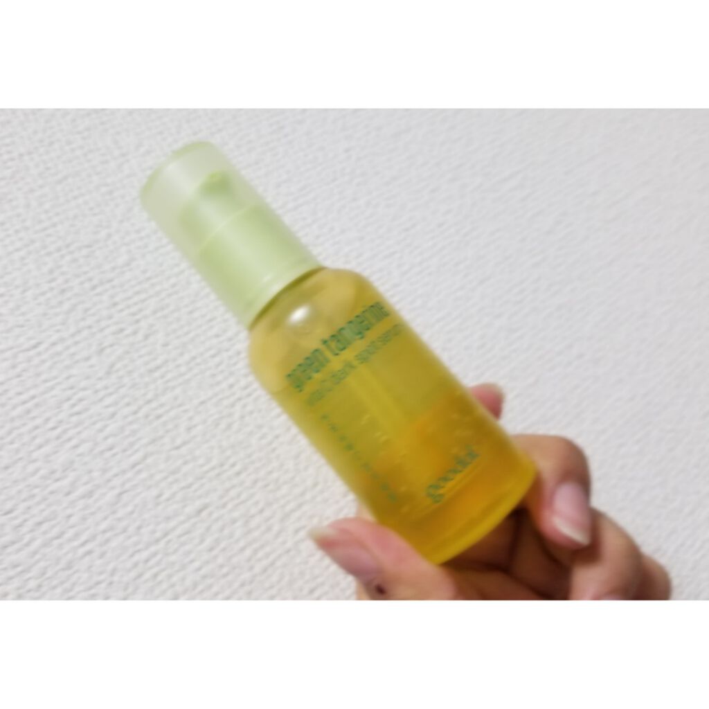 グリーンタンジェリン ビタC ダークスポットケアセラム/goodal/美容液を使ったクチコミ(1枚目)