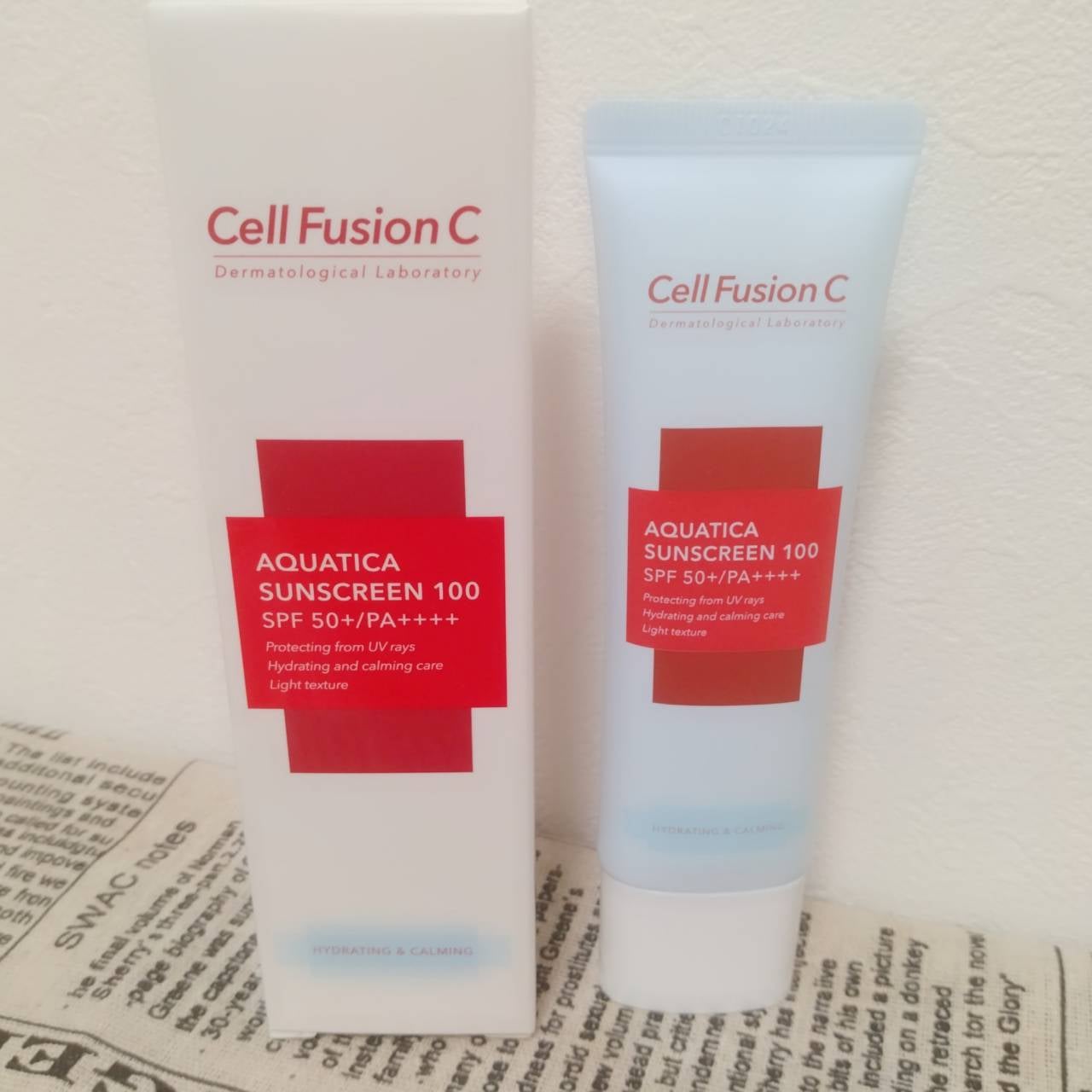 アクアティカサンスクリーン100/Cell Fusion C(セルフュージョンシー)/日焼け止めクリームを使ったクチコミ(5枚目)